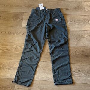 White Sierra Dark Gray Straight Leg Pants